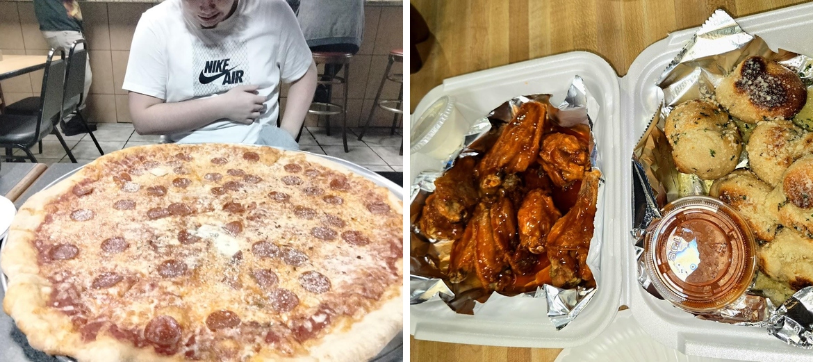 NY Giant Pizza Menu